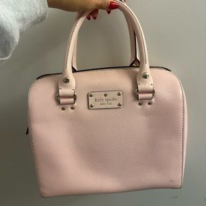 Kate spade pre loved bag with strap. Blush pink! 2010’s model